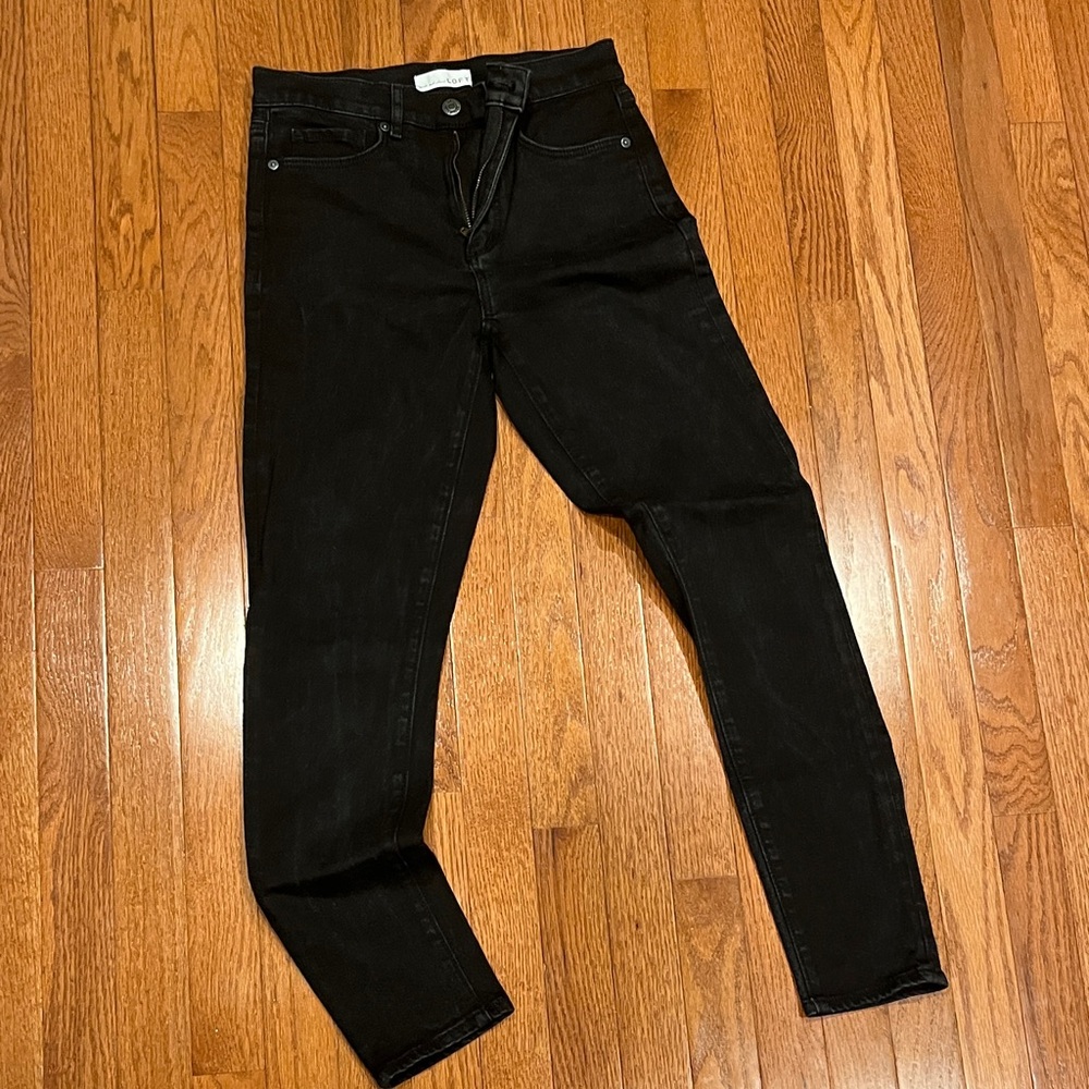 LOFT Charcoal Denim Pants